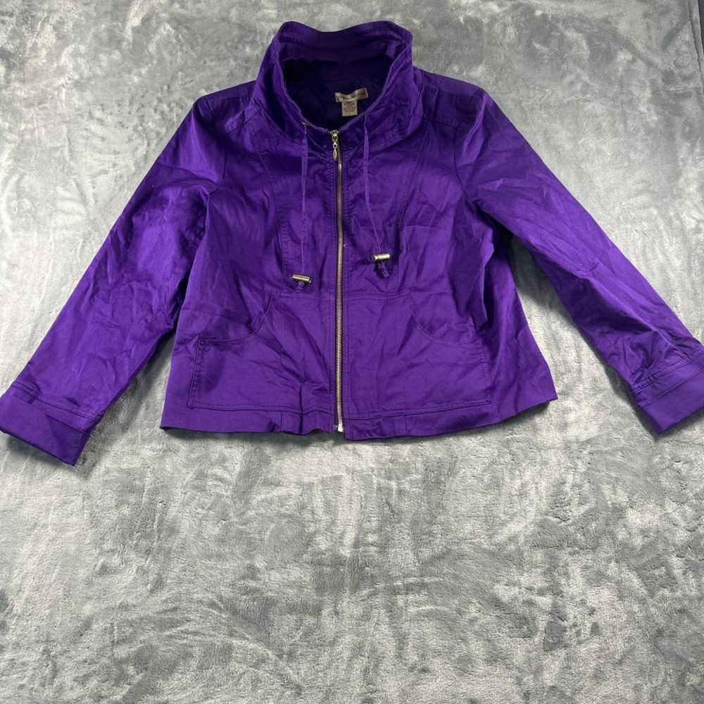 Patrick Christopher purple jacket - image 1